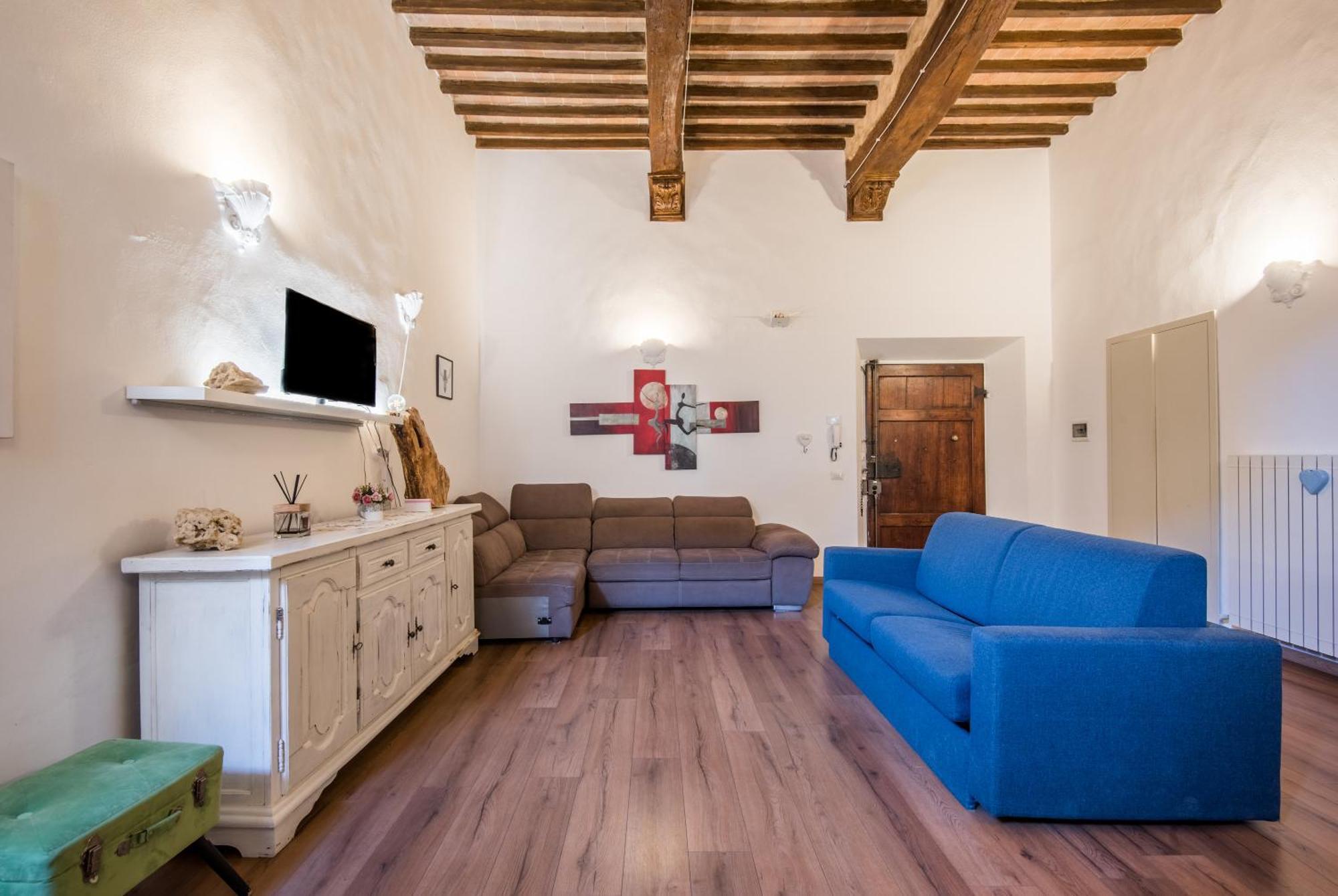 Incantevole Appartamento Banchi Di Sopra Siena Exterior foto